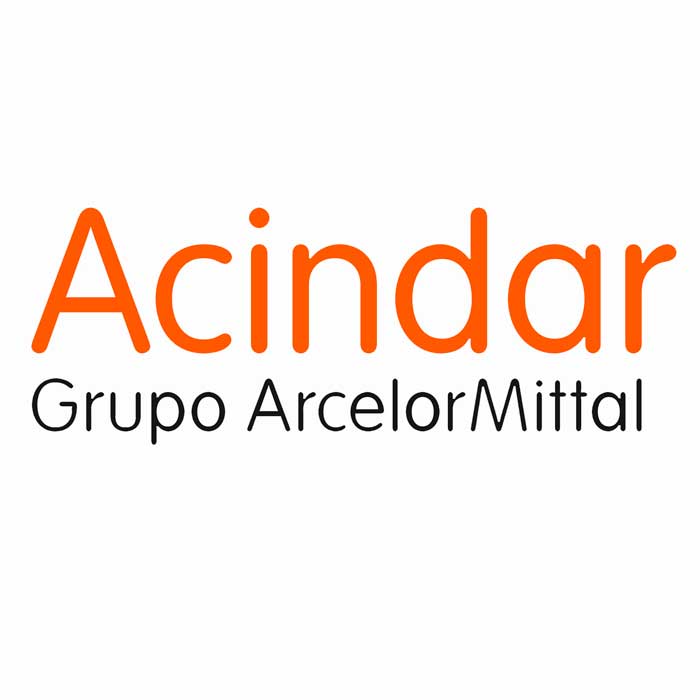 logo de Acindar, empresa dedicada a la fundición de hierro y acero y elaboración de productos relacionados